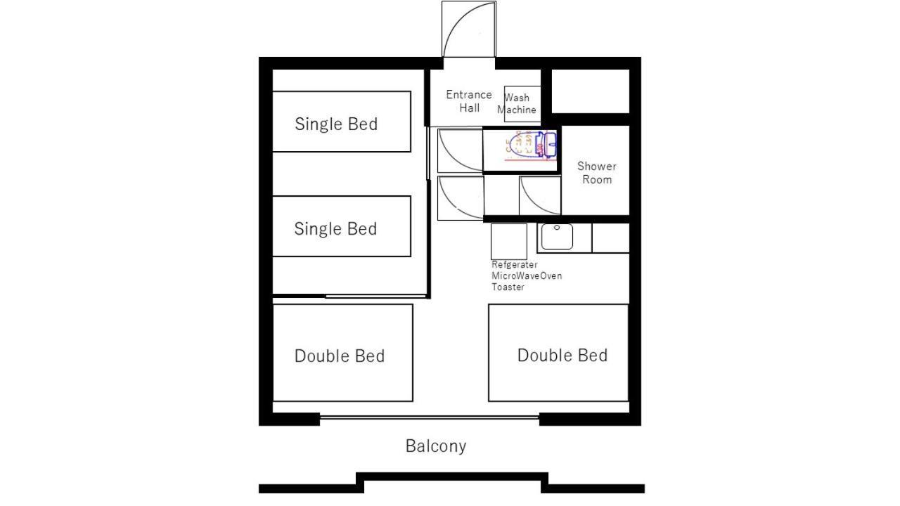 Spring Apartment Shinjuku Токио Экстерьер фото